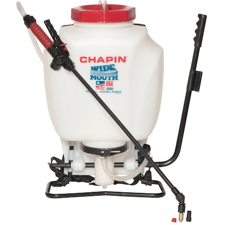 Chapin Backpack Sprayer, 4Gal, Wide Mouth 63800 694114